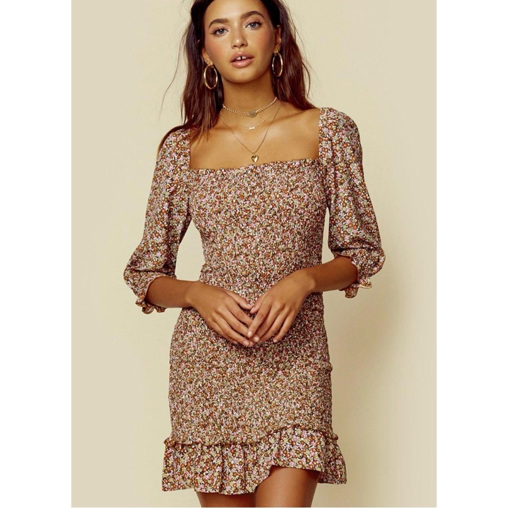 Faithfull The Brand Es Saada Mini Dress NWT